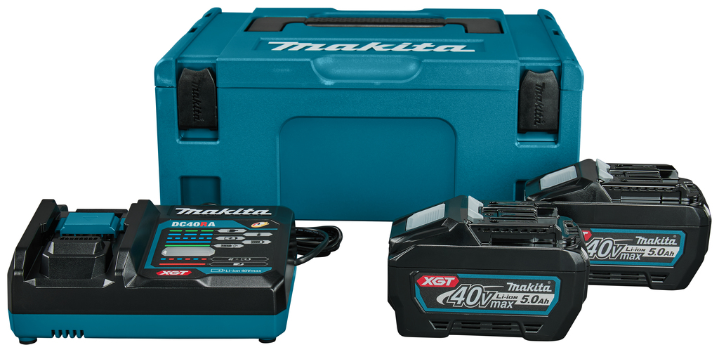 Makita Accessoires 191V35-5 XGT Startset DC40RA / 2x BL4050F