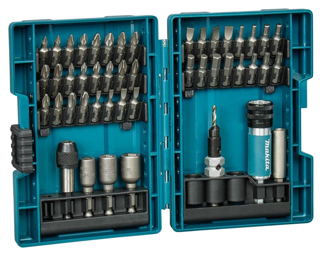 Makita Accessoires D-73461 Boor-/schroefbitset Quad Driver 47-delig