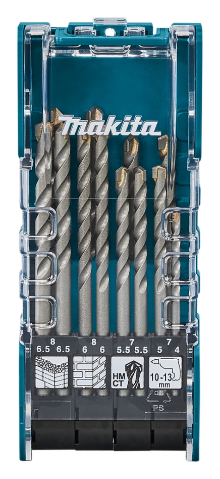 Makita Accessoires D-73483 Steenborenset 12-delig