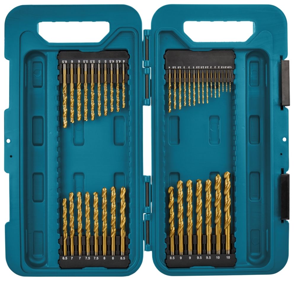 Makita Accessoires P-90308 Metaalborenset HSS-TiN 40-delig