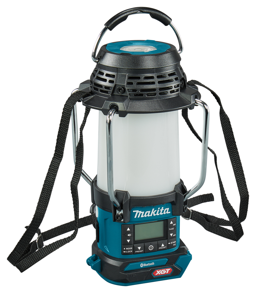 Makita MR010GZ Campinglamp led XGT 40V Max met radio en Bluetooth excl. accu's en lader