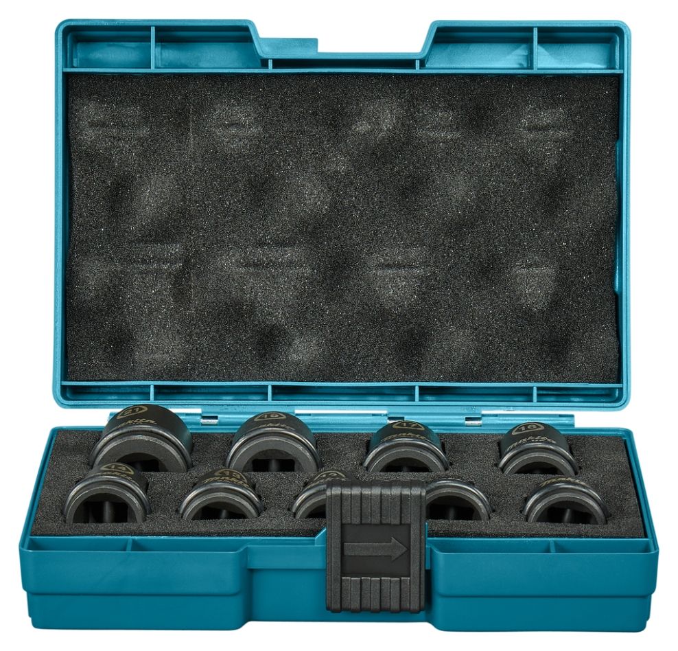 Makita Accessoires E-16570 Krachtdoppenset Impact Black 1/2'' 9-delig