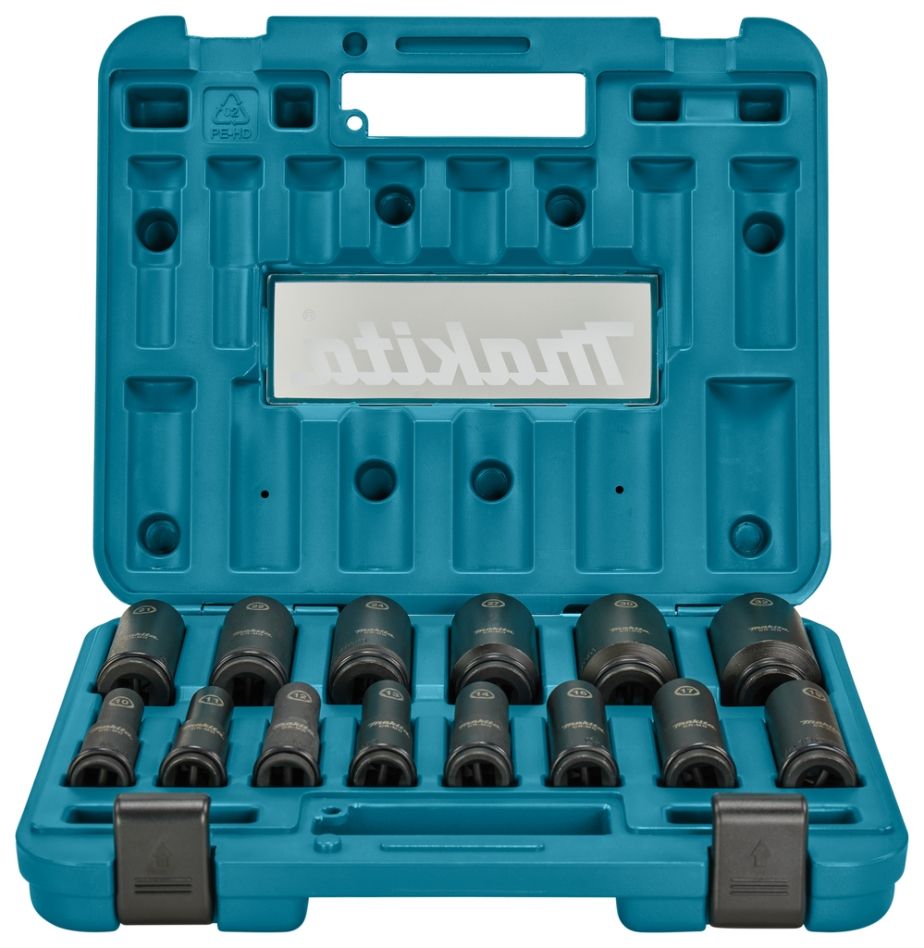 Makita Accessoires E-16586 Krachtdopset IMP ½ 14-dlg