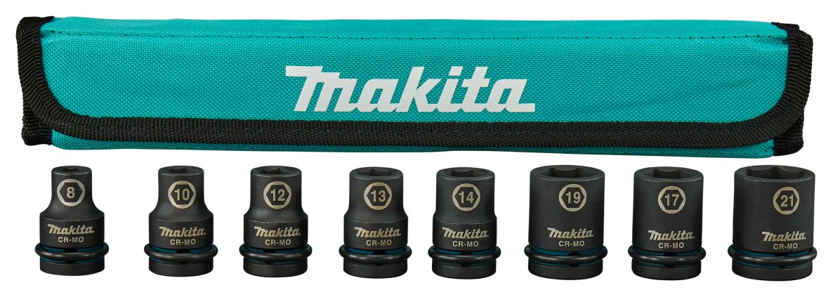 Makita Accessoires E-16601 Krachtdoppenset 8-delig