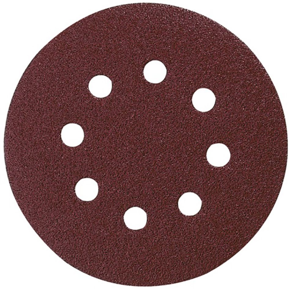 Makita Accessoires P-43670 Schuurschijf 125mm K180 Red Velcro 50 Stuks