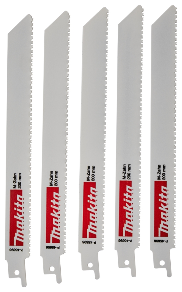 Makita Accessoires P-45696 Reciprozaagblad Hout/Staal 180 mm 5 Stuks