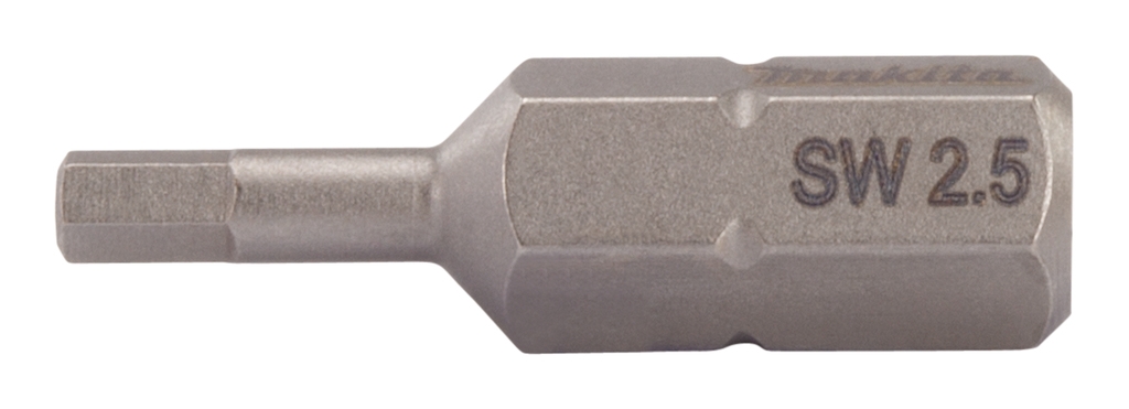 Makita Accessoires P-53665 Schroefbit Inbus 2,5x25 mm 2 st.
