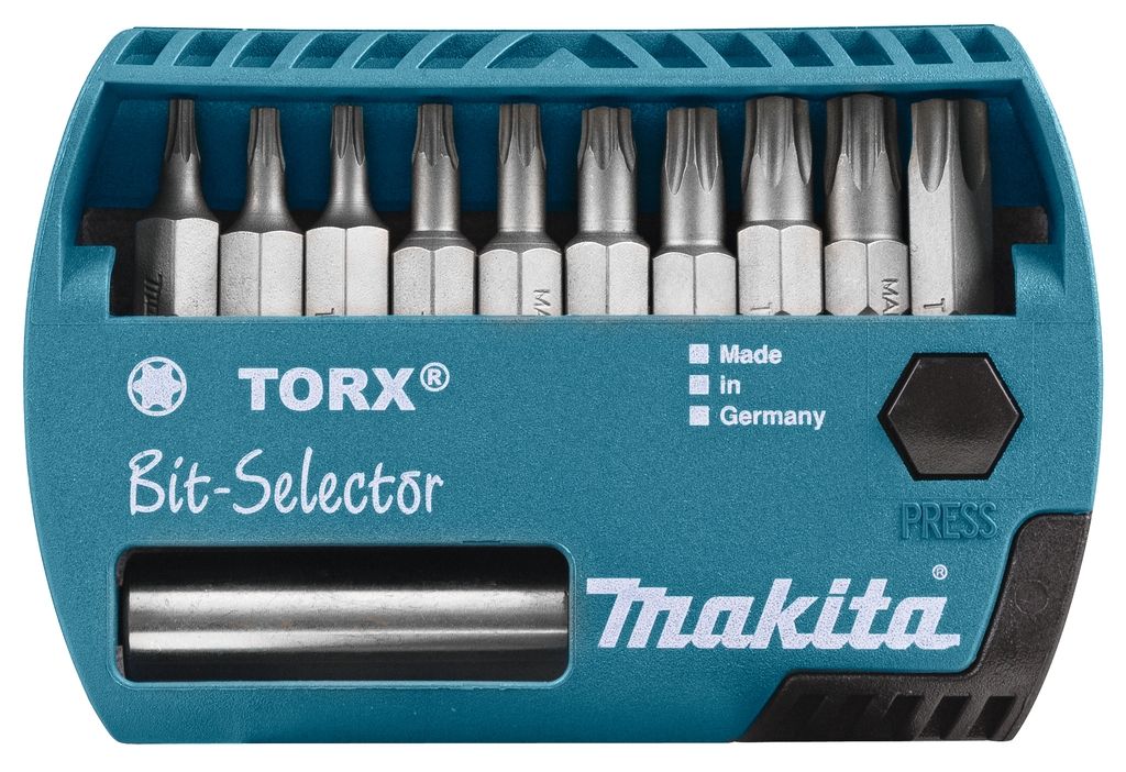 Makita Accessoires P-53768 Schroefbitset 11-dlg "TORX"