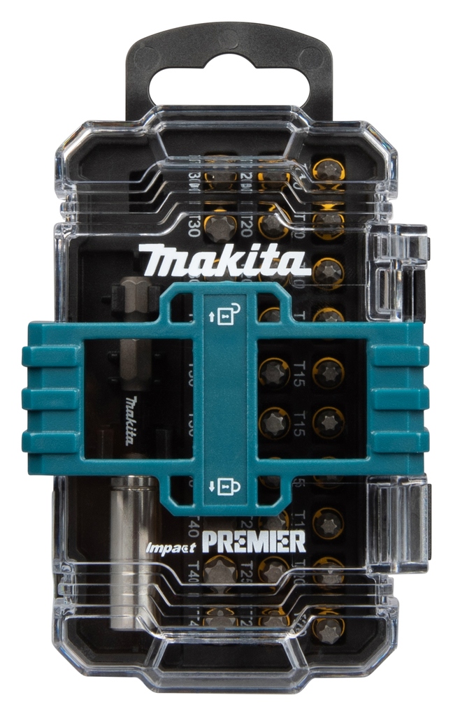 Makita Accessoires E-25111 Impact Premier Slagschroefbitset Torx 31-delig