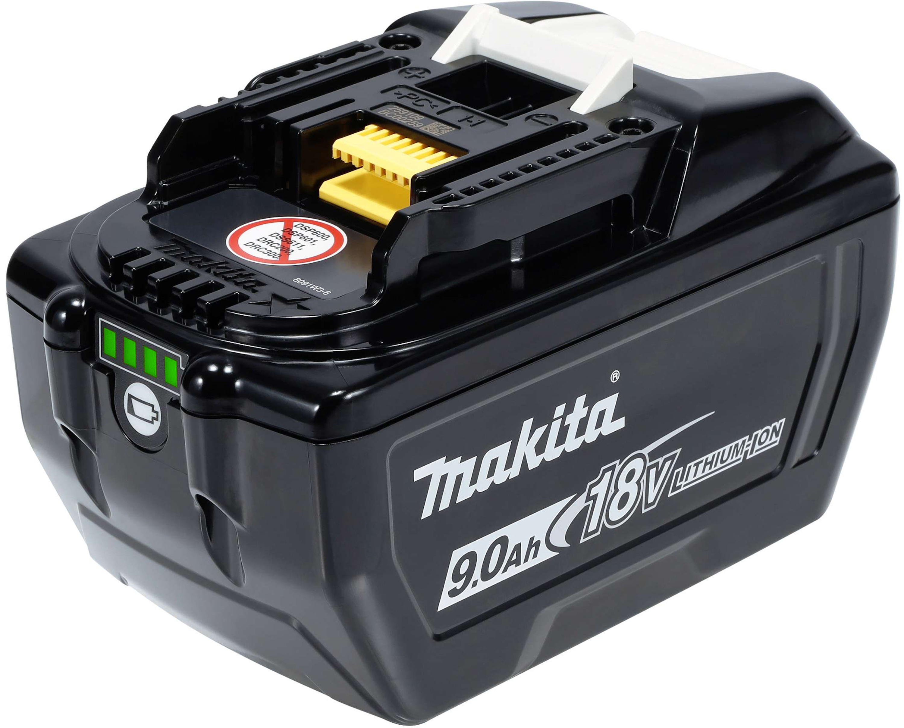 Makita Accessoires 1915H4-0 BL1890 Accu 18 Volt 9.0 Ah Li-ion