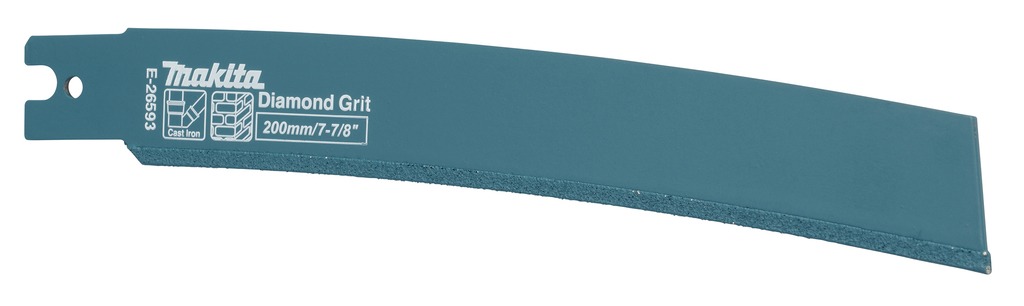 Makita Accessoires E-26593 Reciprozaagblad gebogen Diamant 200mm 5st