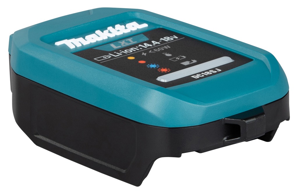 Makita Accessoires 1915T9-4 LXT DC18SJ Compacte USB‑C oplader voor 14.4V en 18V LXT accu's