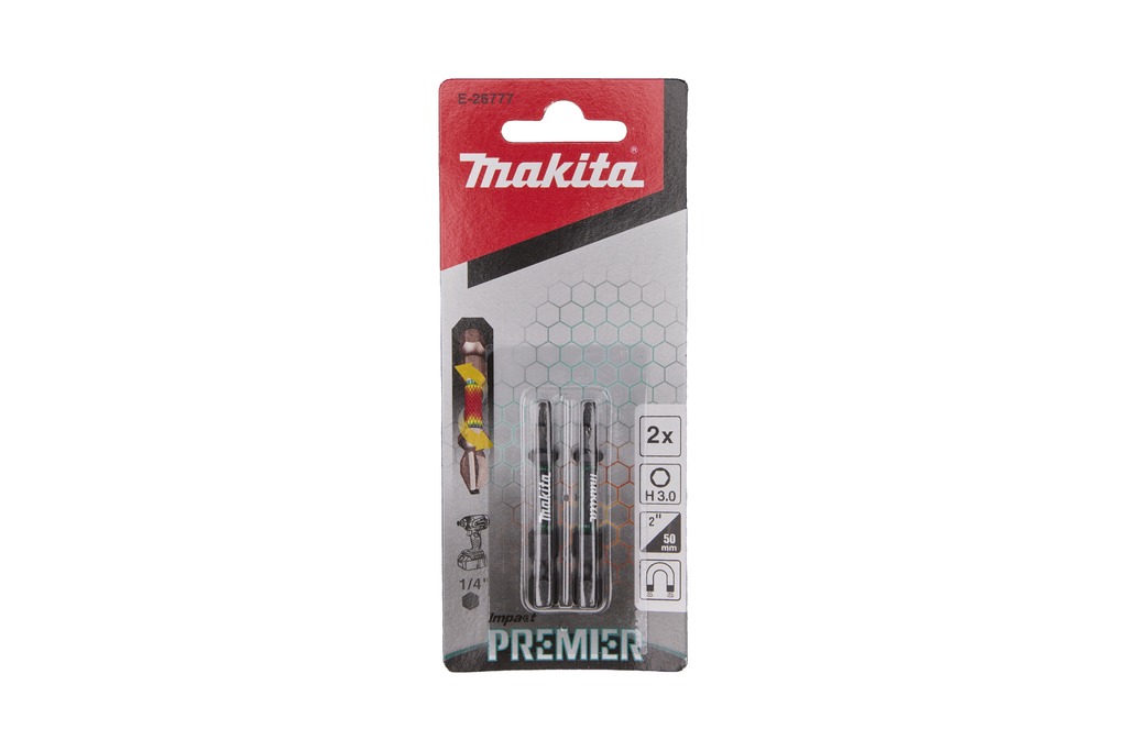 Makita Accessoires E-26777 Impact Premier Slagschroefbit H3x50mm 