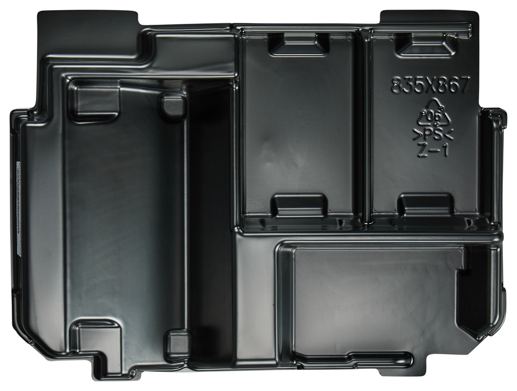 Makita Accessoires 835X86-7 Kofferinzet 2x BL4050