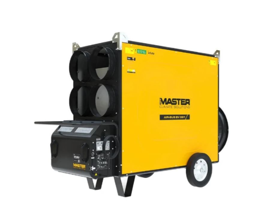 Master BV691S-4 BV691S-4 Indirect gestookte diesel header 225KW 4-weg