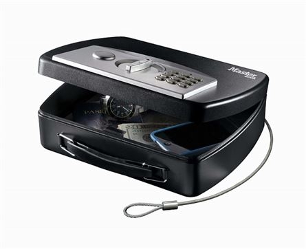 Masterlock P008EML Digitale Safe met kabel