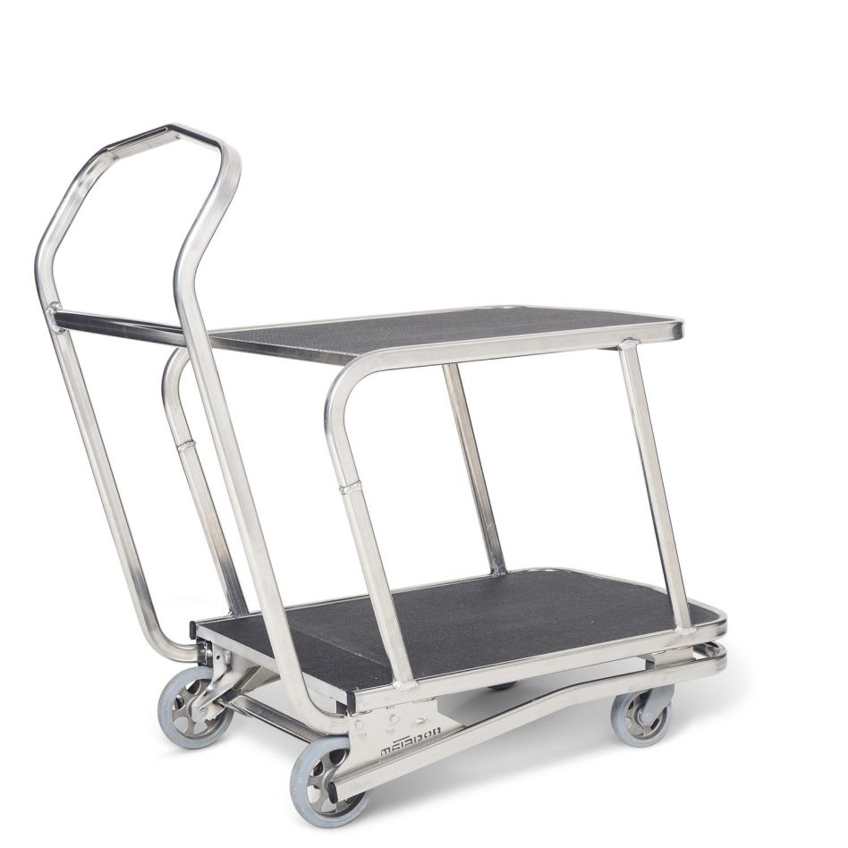Matador 17775 M-REBEL 400M-2P Standard – Plateauwagen aluminium met 2 platforms