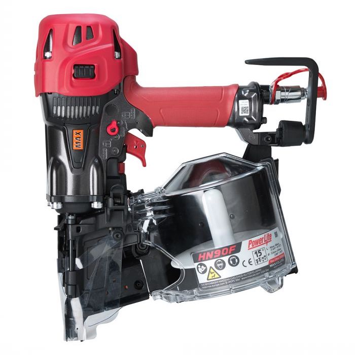 Max THN91062 High Pressure Coil Nailer HN90F voor coilnagels - 23 Bar / 45-90 mm