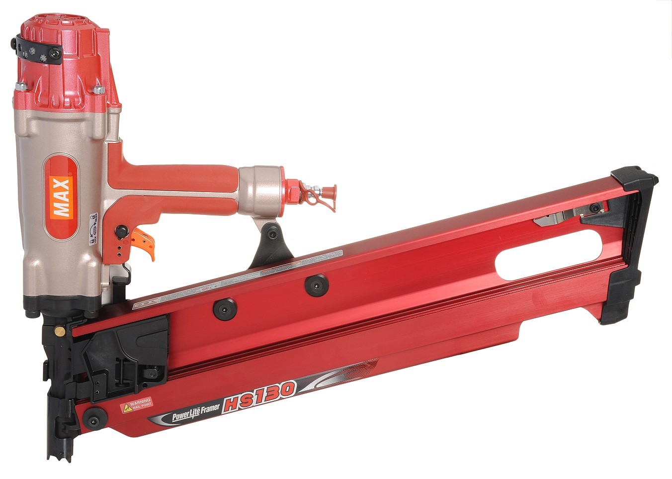 Max THS90300 High Pressure Stripnagelapparaat 21º HS130 - 23 Bar / 90-130 mm