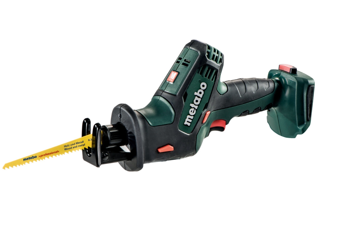 Metabo 602266840 SSE 18 LTX Compact Reciprozaag 18V excl. accu's en lader in Metaloc