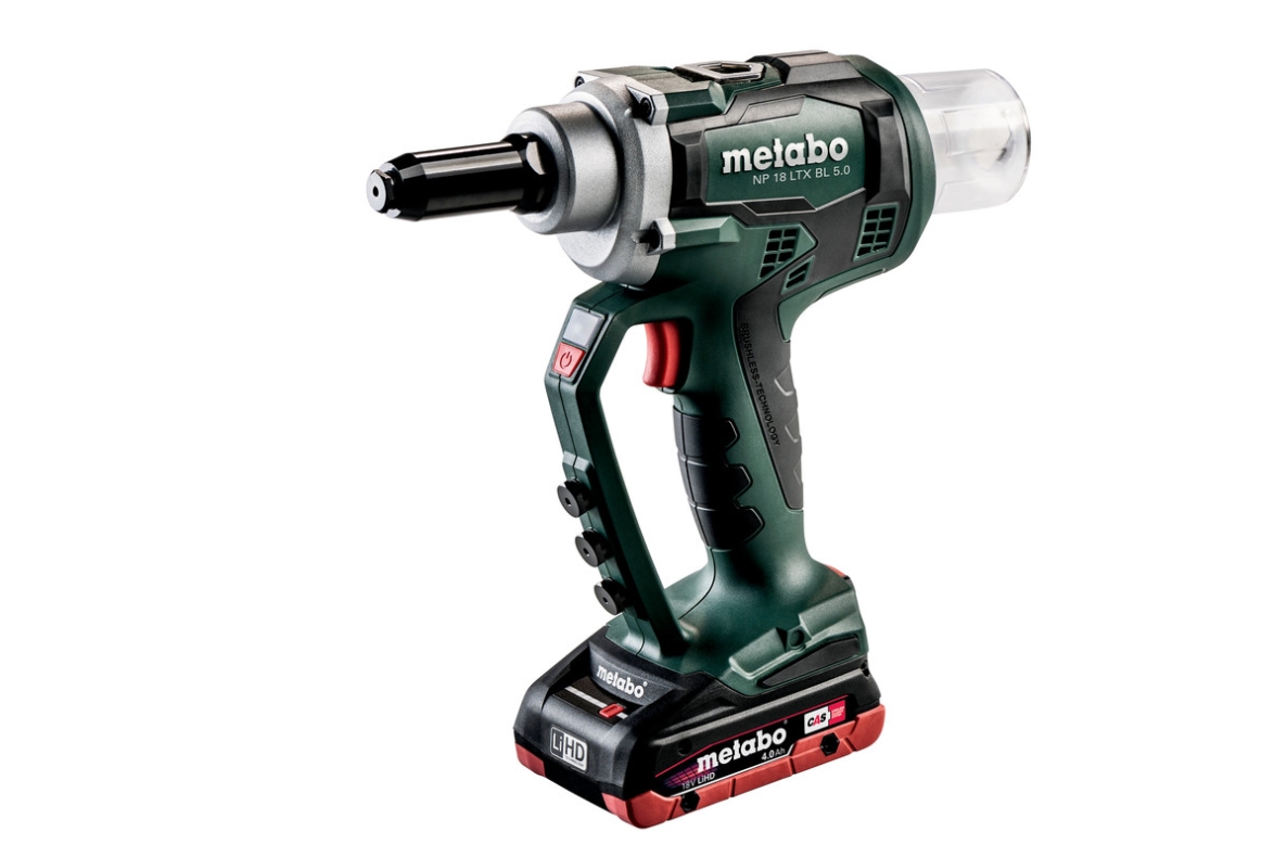 Metabo 619002800 NP 18 LTX BL 5.0 Accu Blindklinknageltang 18V 4.0Ah LiHD