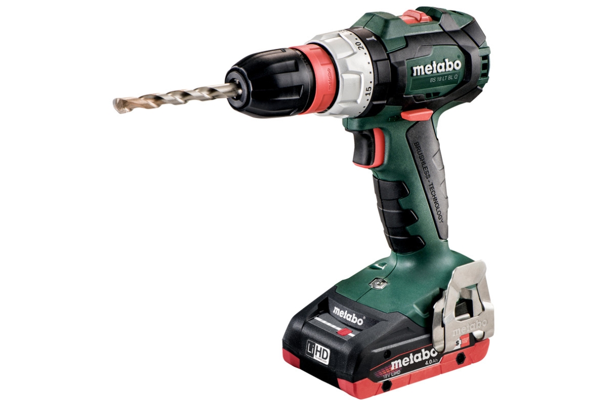 Metabo 602334800 BS 18 LT BL Q Compact Accu boorschroefmachine 18 Volt 4.0 AH LiHD 602334800