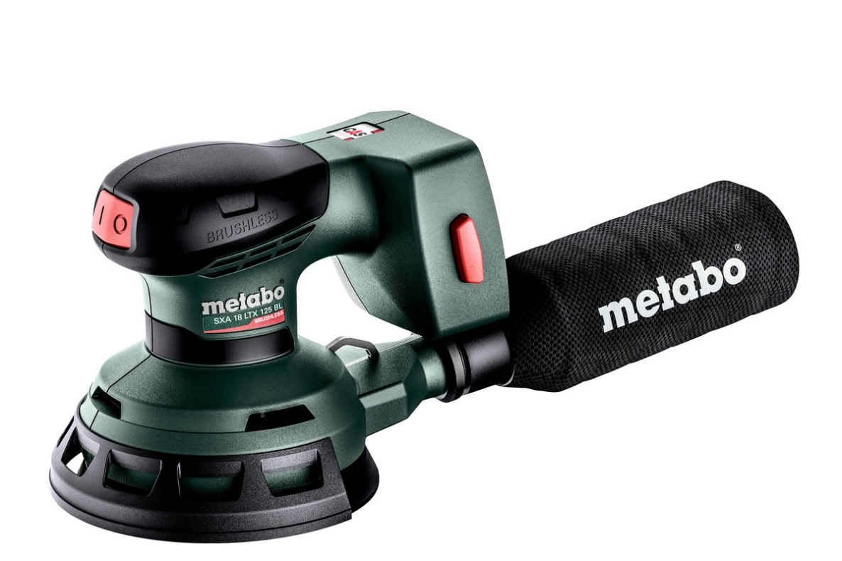 Metabo 600146840 SXA 18 LTX 125 BL accu excenterschuurmachine 18V excl. accu's en lader in MetaBOX 600146840