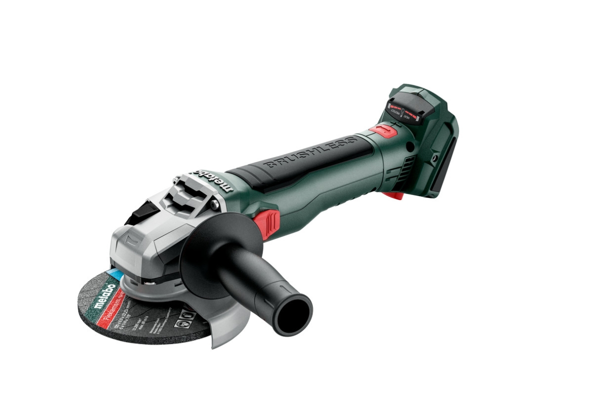 Metabo 613052840 W 18 LT 11-125 Haakse slijpmachine 18V excl. accu's en lader in MetaBox165 613052840