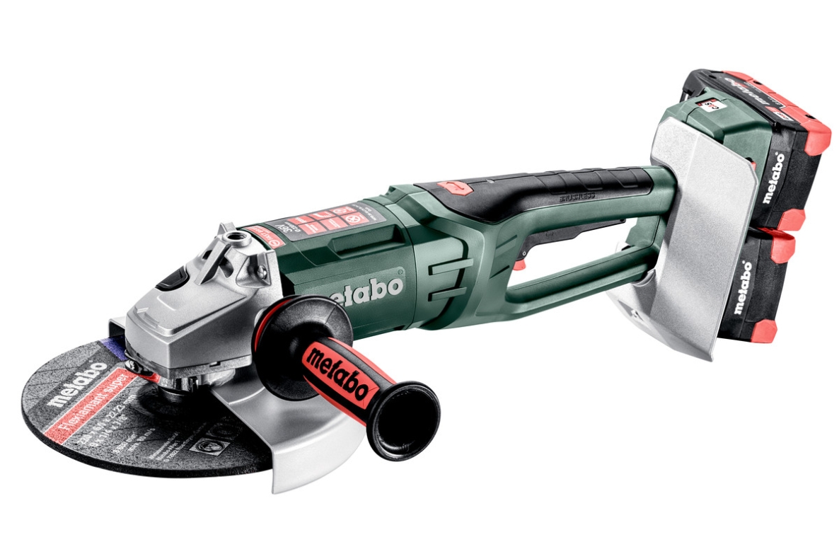 Metabo 613103810 WPB 36-18 LTX BL 24-230 Quick Accu Haakse Slijper 230 mm 2 x 18V 4 x 8Ah LiHD in koffer 613103810