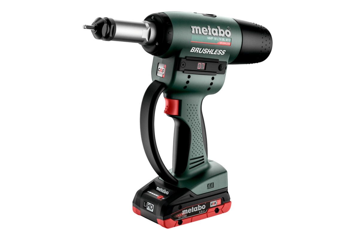 Metabo 601788800 NMP 18 LTX BL M10 accu blindklinkmoertang 18V 4.0Ah LiHD in Metabox 601788800