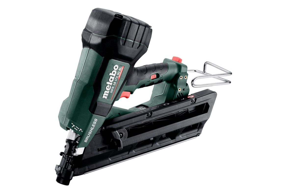 Metabo 612090840 NFR 18 LTX 90 BL Accu Stripnageltacker 18V excl. accu's en lader in Metabox
