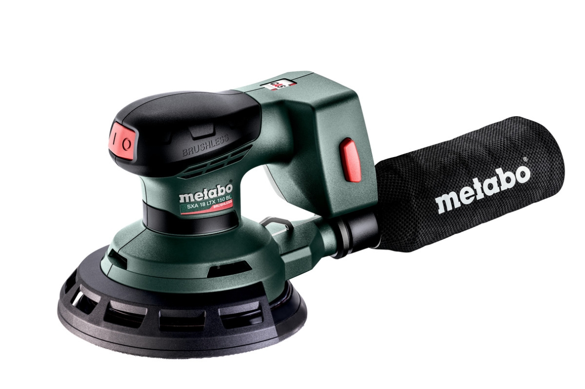 Metabo 600411840 SXA 18 LTX 150 BL Accu Excenter Schuurmachine 150 mm 18V excl. accu's en lader in MetaBox 600411840