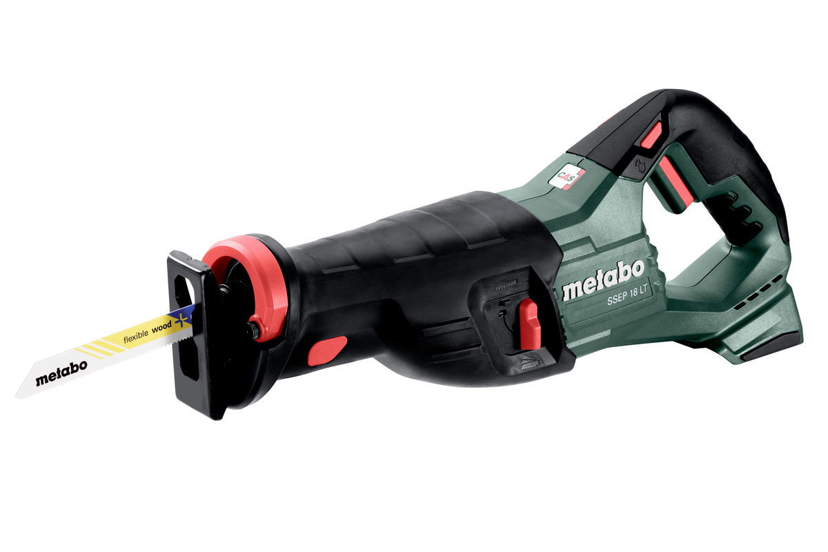 Metabo 601616840 SSEP 18 LT Accu Reciprozaag 18V excl. accu's en lader in metabox