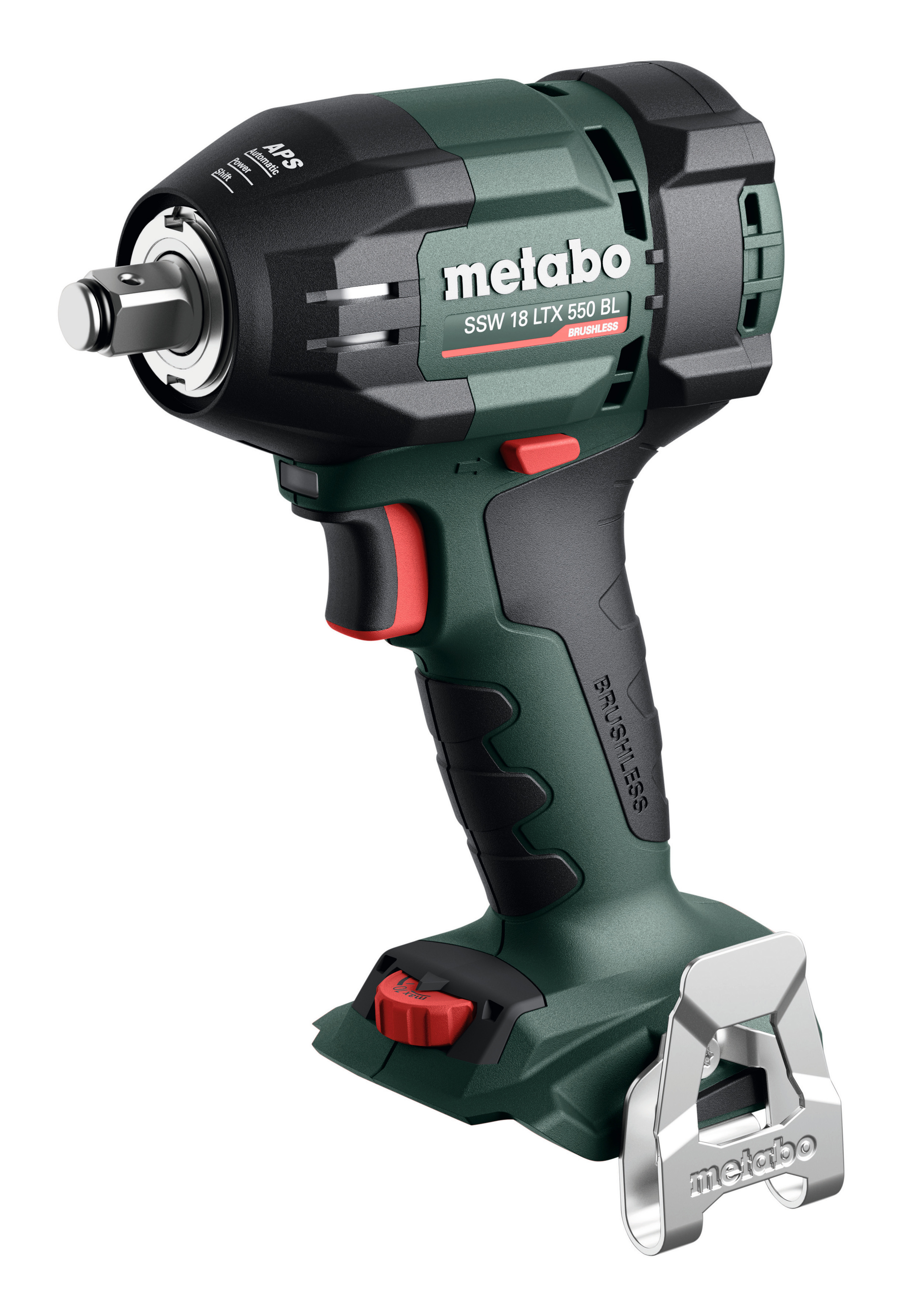 Metabo 602404840 SSW 18 LTX 550 BL Accu Slagmoersleutel 18V excl. accu's en lader in Metabox