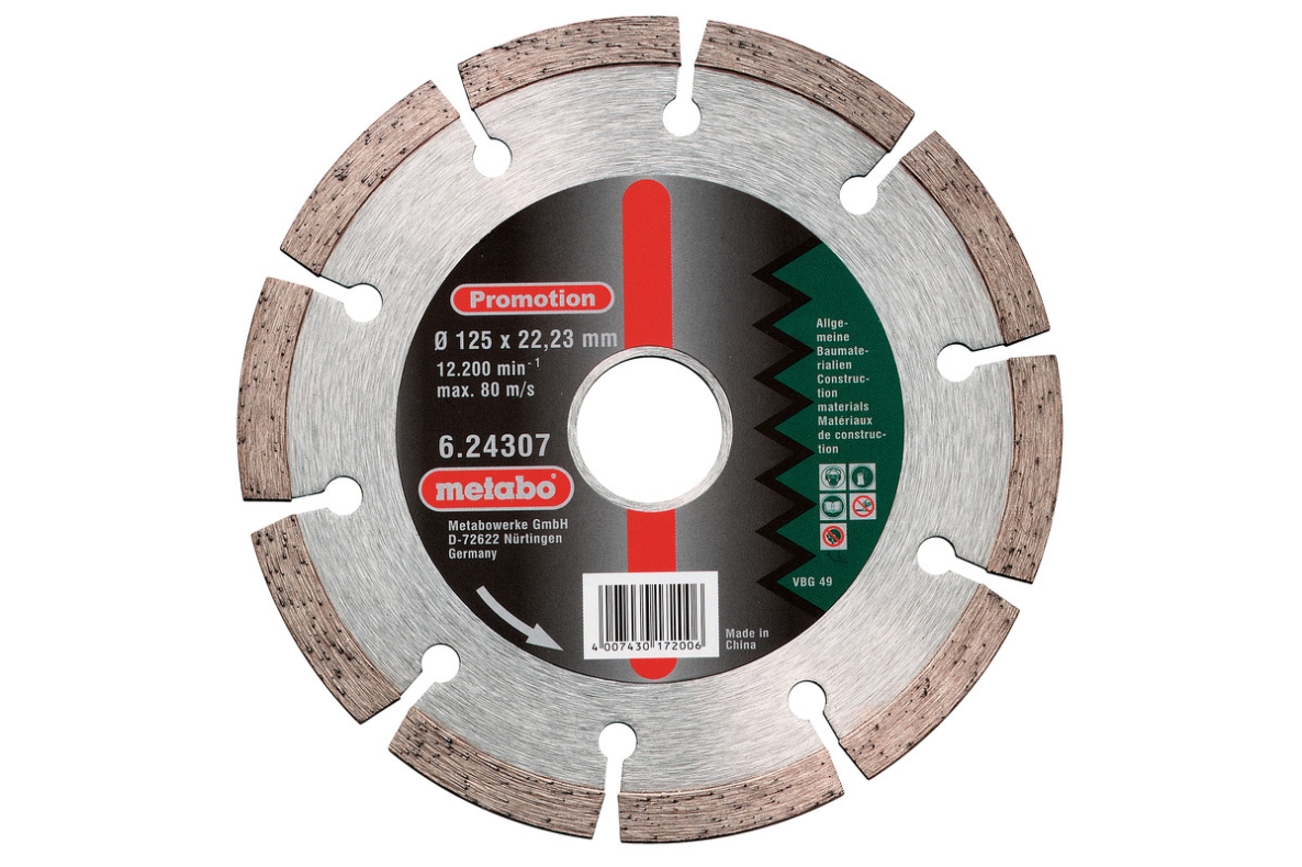 Metabo Accessoires 624308000 Dia-DSS SP", 150x22,23 mm, Universeel