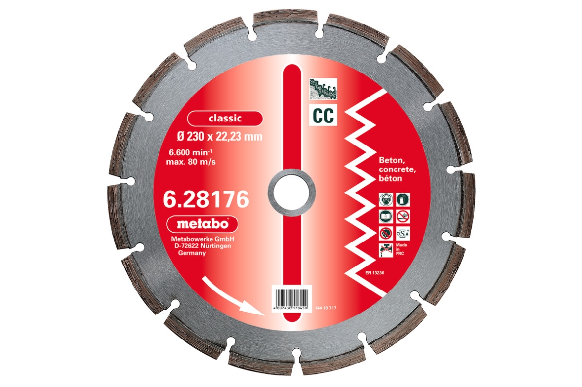 Metabo Accessoires 628180000 Dia-DSS, 350x3,2x20,0/25,4mm, classic", "CC", beton