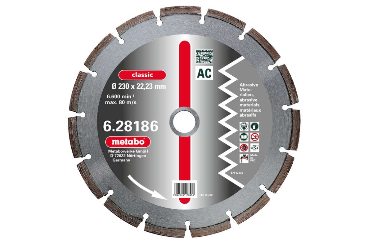 Metabo Accessoires 628184000 Dia-DSS, 150x2,15x22,23mm, classic", "AC", Abrasief