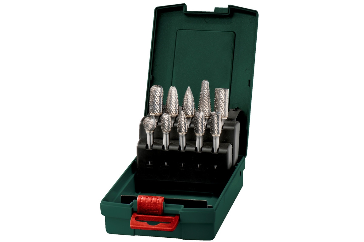 Metabo Accessoires 628404000 HM-frezenset, 10-delig