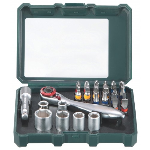 Metabo Accessoires 626701000 Bit- en Ratel Set 26-delig
