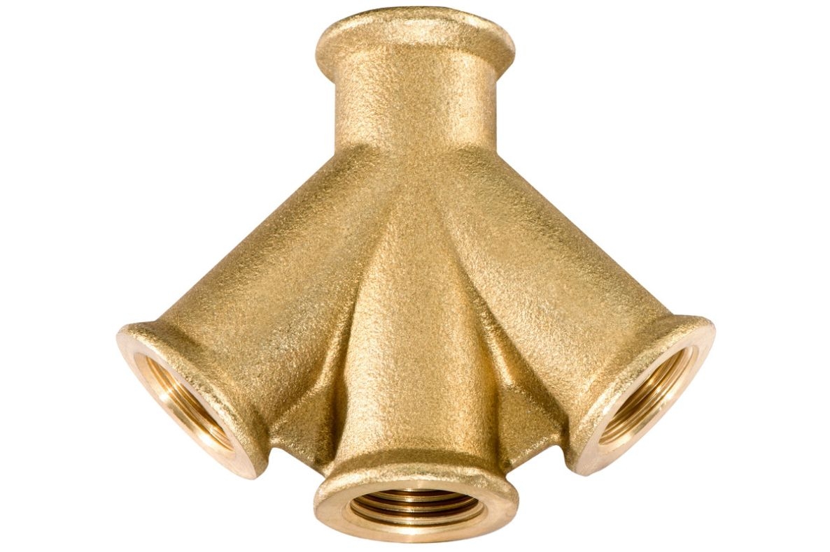 Metabo Accessoires 628760000 Persluchtverdeler,3 leidingen R 1/2"