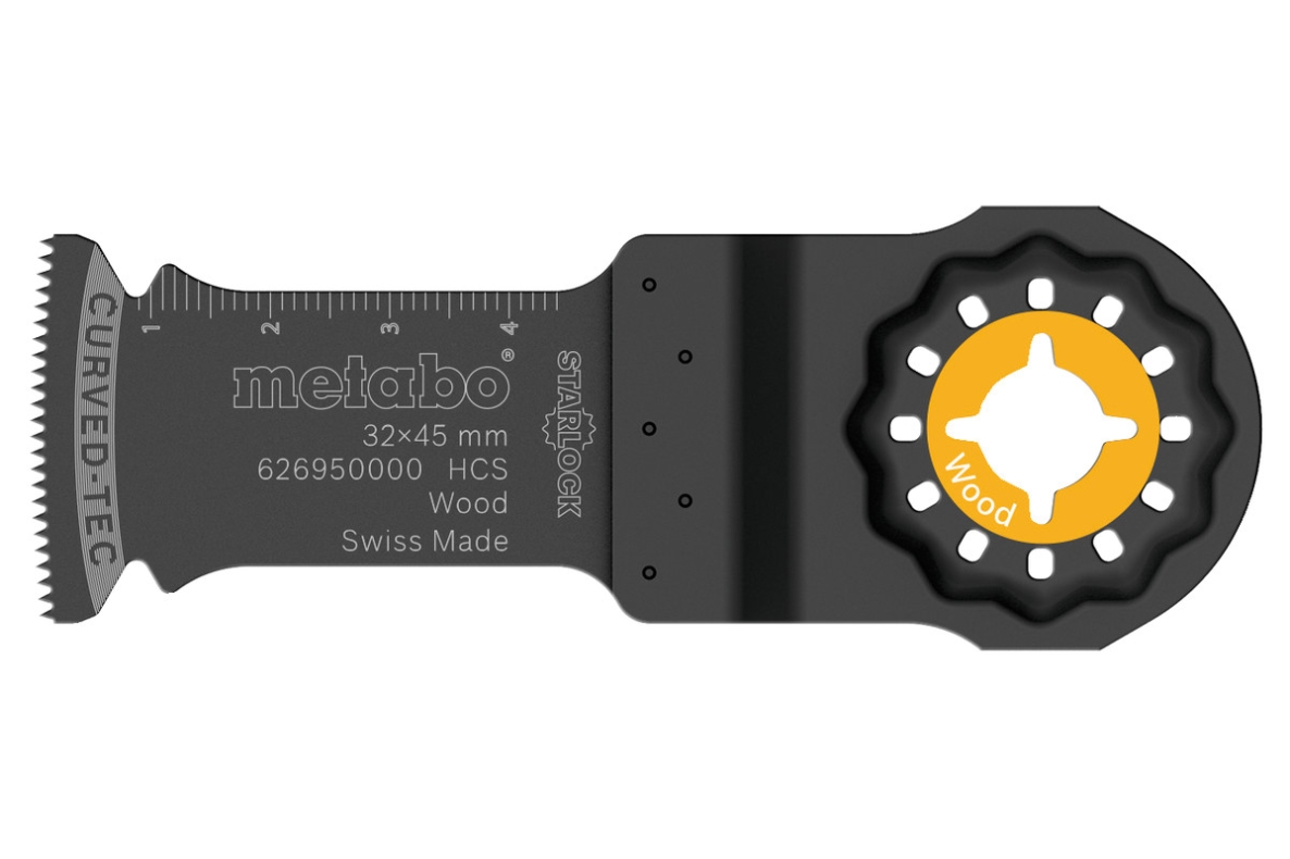 Metabo Accessoires 626950000 Invalzaagblad, hout, 32 mm, Starlock