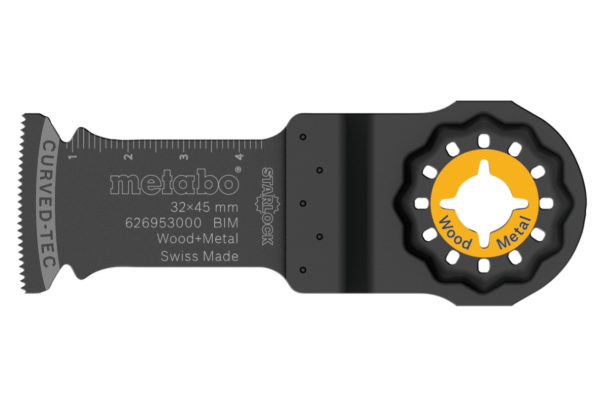 Metabo Accessoires 626953000 Invalzaagblad, hout/metaal, BiM, 32 mm