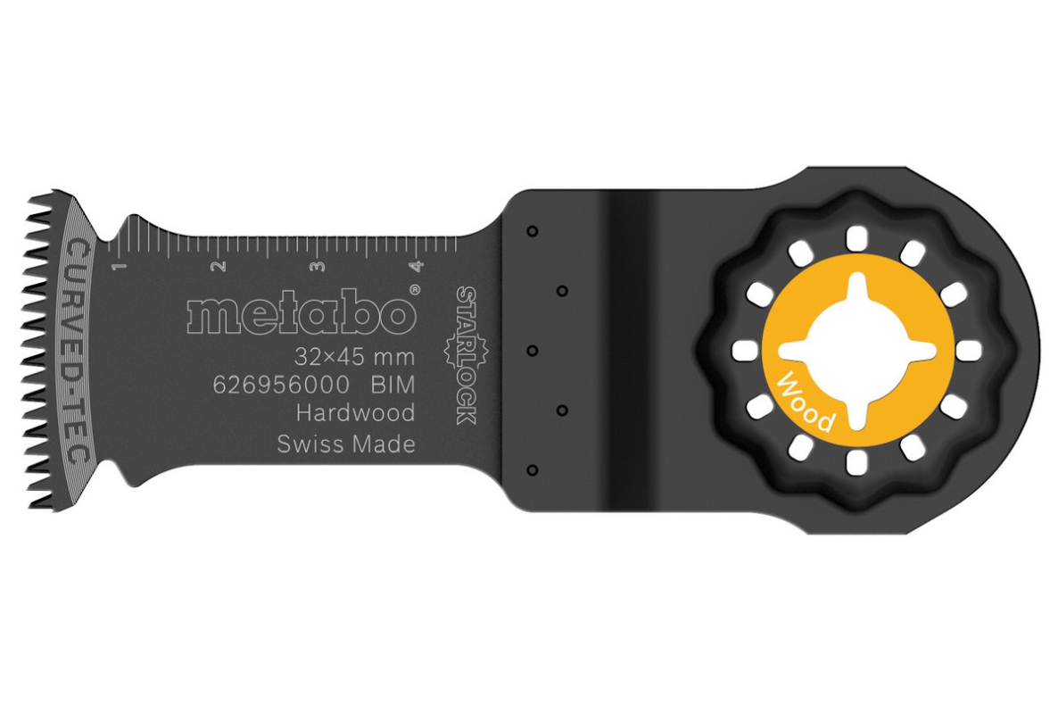 Metabo Accessoires 626956000 Invalzaagblad, hard hout, 32 mm, Starlock