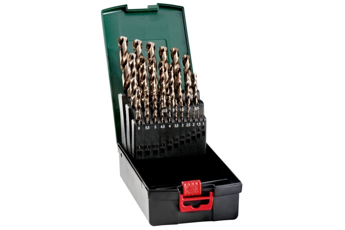 Metabo Accessoires 627672000 HSS-Co borencassette "SP", (25-delig)