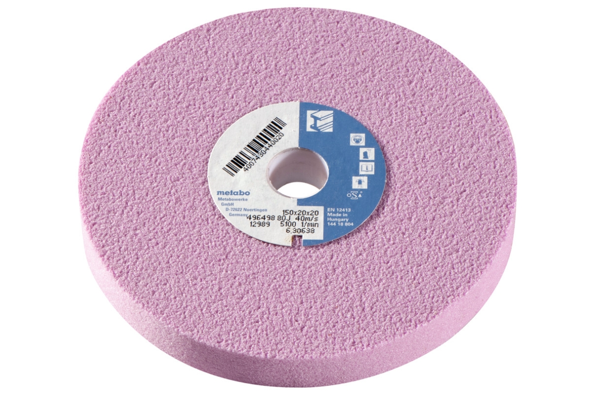 Metabo Accessoires 630638000 Slijpschijf 150x20x20 mm, 80 J, EK,Ds