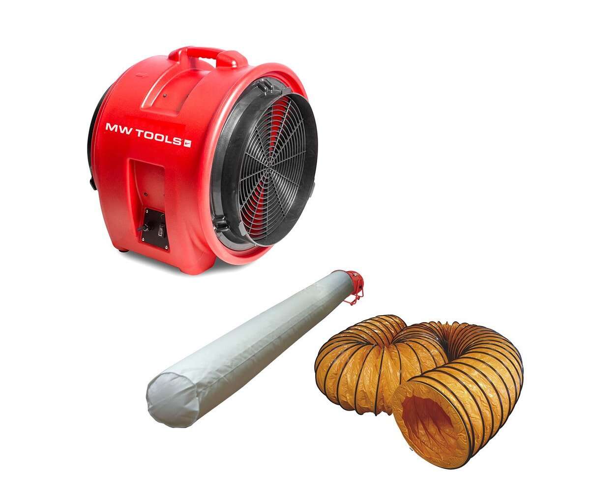 Metal Works 722313592 MV400PPSet Ventilator + slang en filterzak