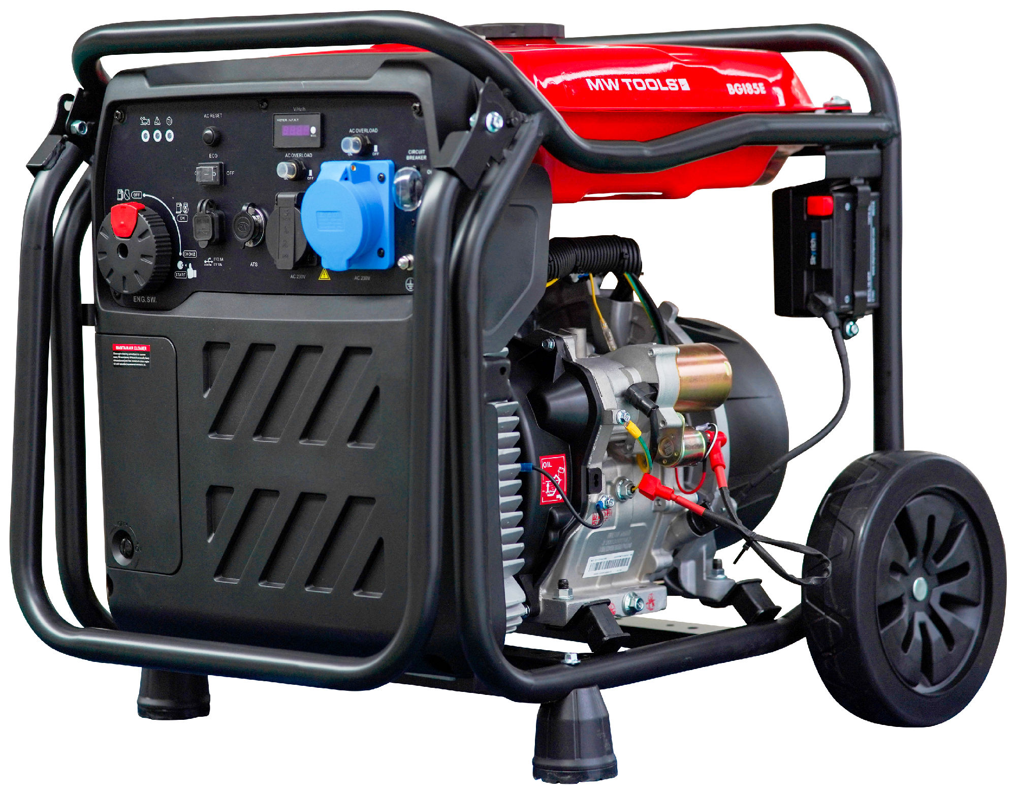 Metal Works 724562438 BGI85E Benzine inverter generator 230V 8,5kW e-start ATS