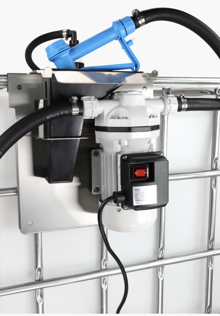 Metal Works 724574595 PAD12VIBC Adblue pompset voor IBC 12V 1000L met manueel pistool
