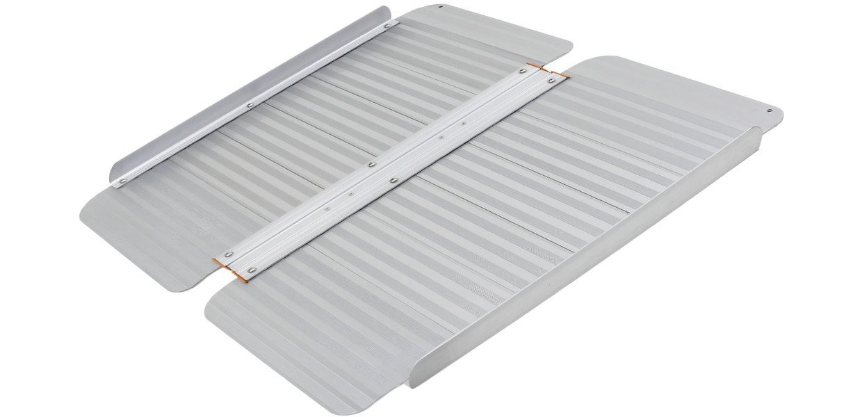 Metal Works 754751833 ARP0995 Aluminium rolstoel oprijplaat 2-fold 300 kg 600x720 mm