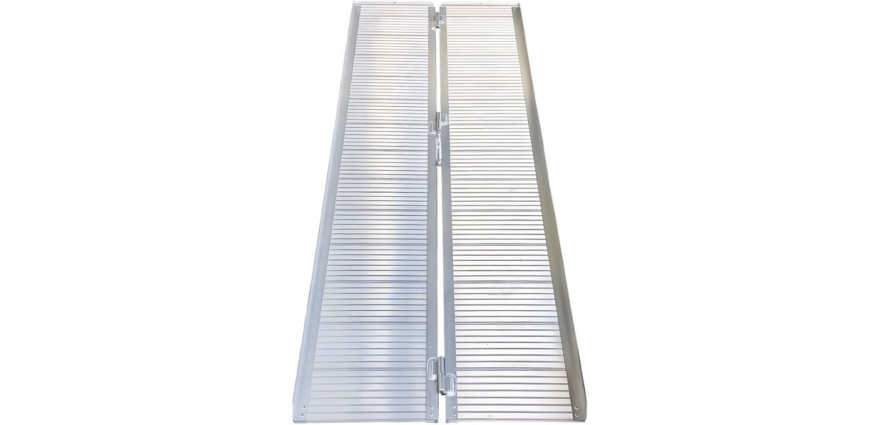 Metal Works 754751838 ARP1004 Aluminium rolstoel oprijplaat 2-fold 300 kg 2100x720 mm